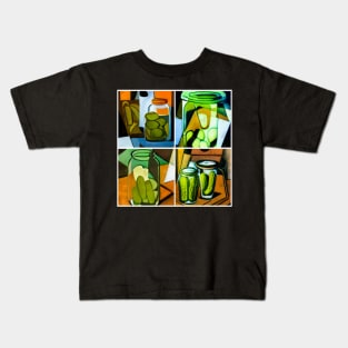 Pickles In A Jar Painting Kids T-Shirt